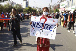Squatters take to Kathmandu’s streets, demanding justice