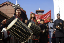 In pictures: Yomari Punhi, Udhauli Parva being observed