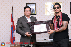 Nepal honours Arthur Gunn, appoints him goodwill ambassador for tourism