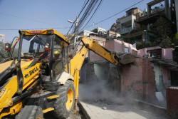 KMC bulldozer rolls into action again