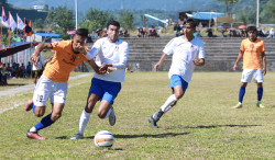 Nepal Police miss out on men's football semi-finals despite win