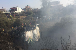 Yeti Airlines plane crashes in Pokhara, all 72 people on board feared dead