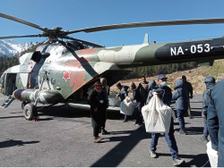 135 poll body employees await rescue in Upper Dolpa