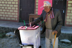 Re-polling underway in Gulmi, Surkhet