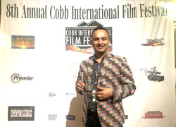 Co-husband wins award at Cobb Film Festival
