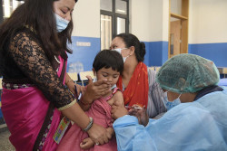 Second-phase of COVID-19 vaccination for children aged 5-12 begins