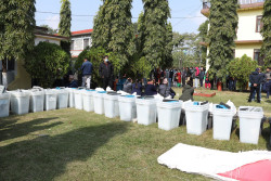 Election materials, security personnel reach Khotang, Kaski