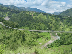 Syangja's pride: New suspension bridge over Aandhikhola