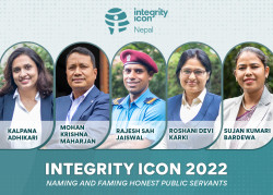 Five govt officials declared ‘Integrity Icons’ 