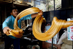 Maghe Sankranti preparations (Photos)