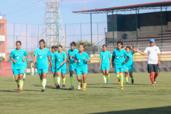 Nepal playing Bhutan in SAFF U-15 Women’s C’ship today