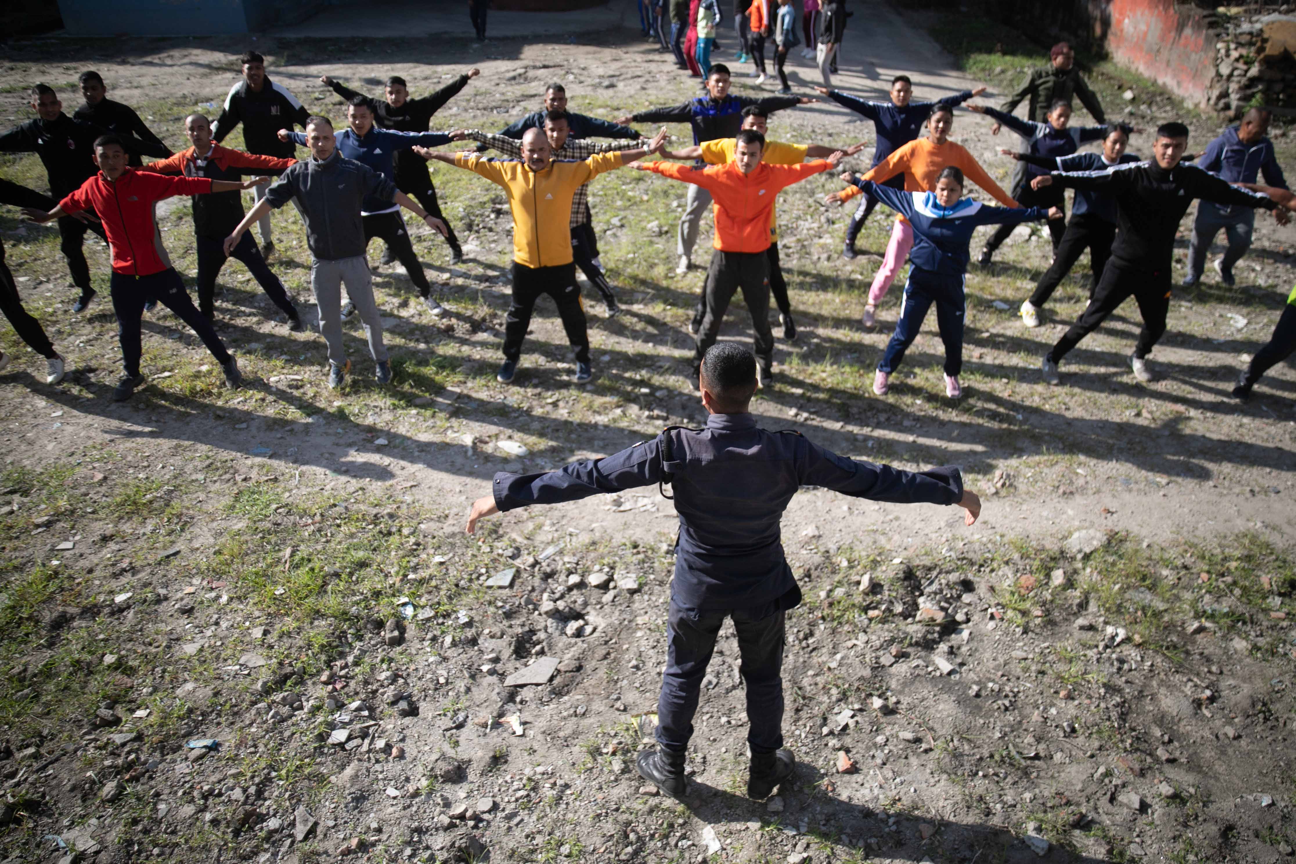 Election security: Myadi Police training on (Photo Gallery) - Nepal ...