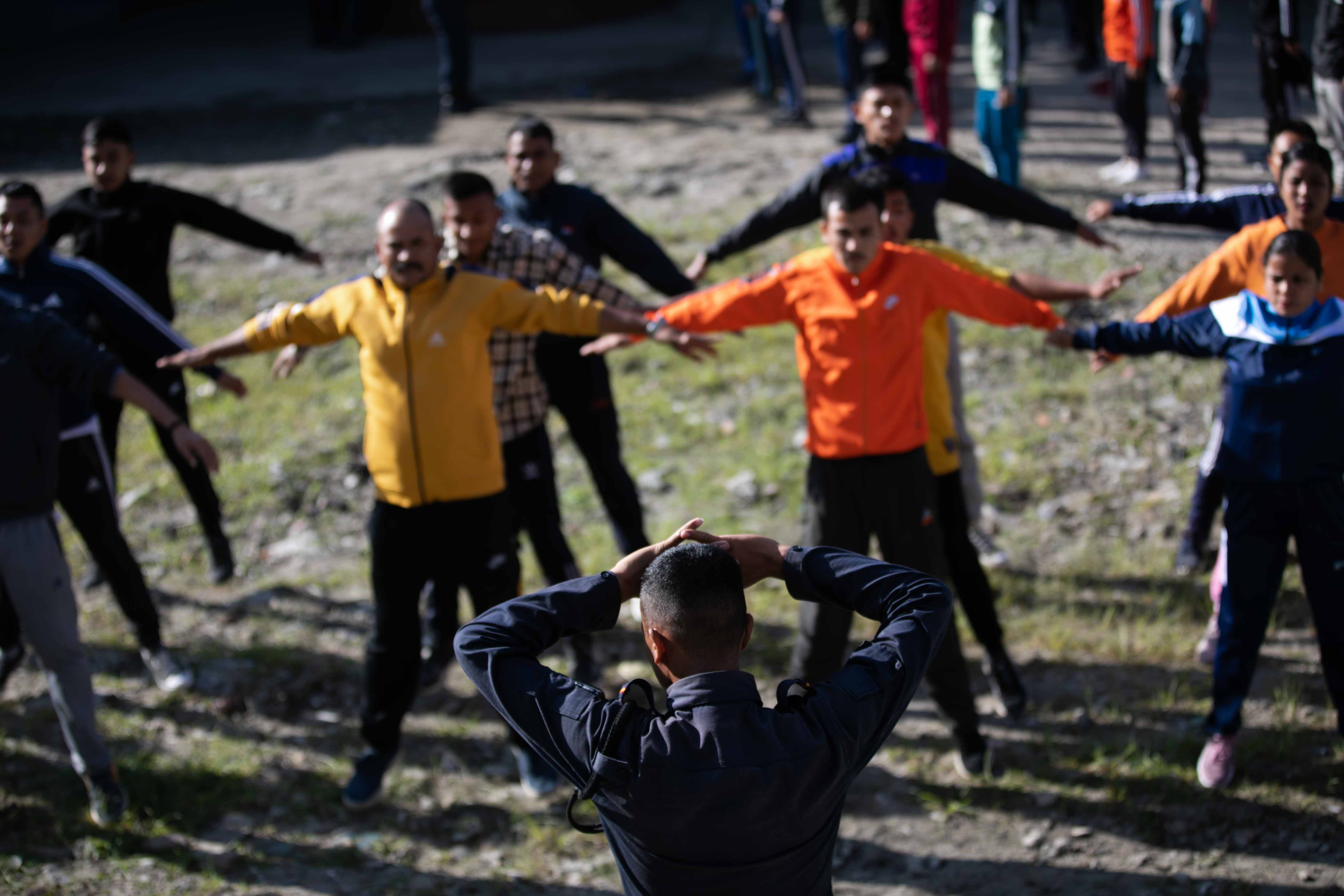 Election security: Myadi Police training on (Photo Gallery) - Nepal ...
