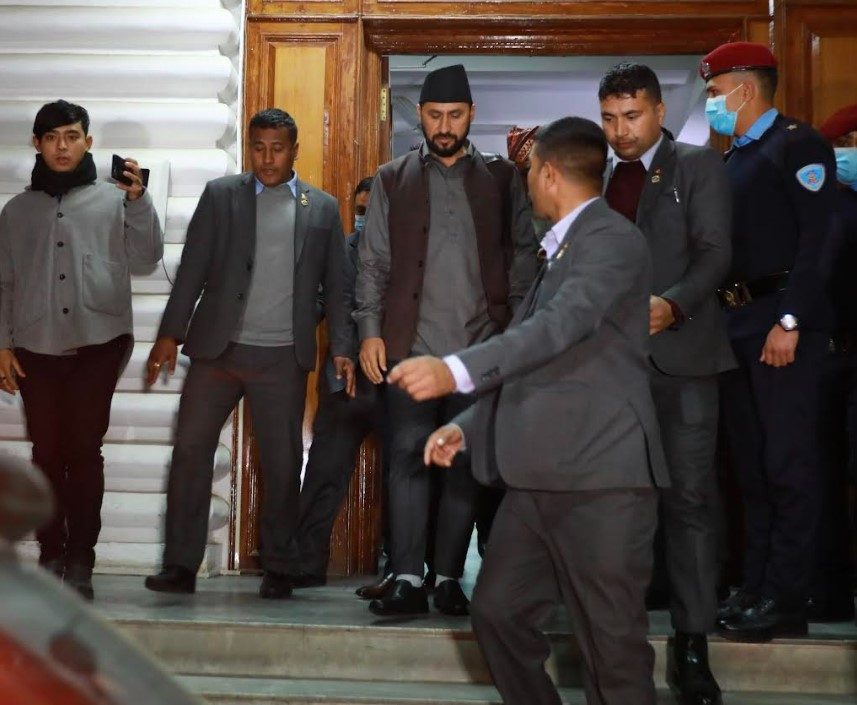 After Supreme Court verdict, Rabi Lamichhane leaves Home Ministry ...