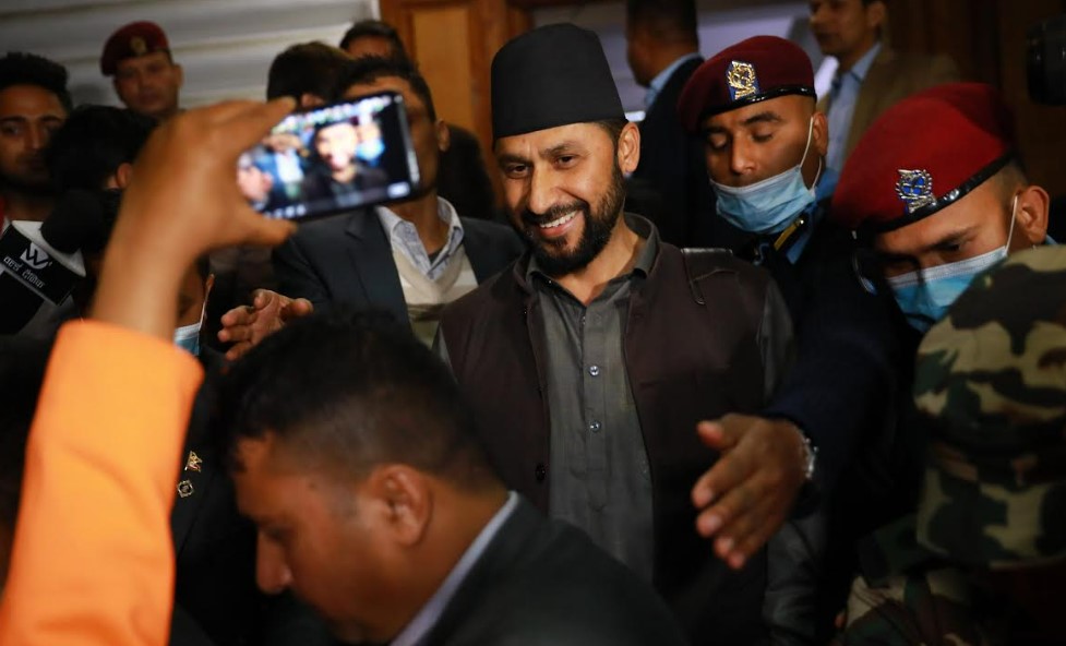 After Supreme Court verdict, Rabi Lamichhane leaves Home Ministry ...